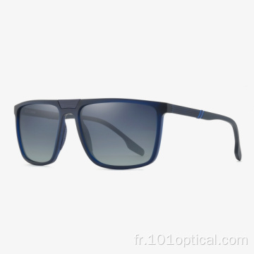 Lunettes de soleil rectangulaires Navigator TR-90 pour hommes